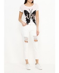 Женская белая футболка от Sweewe