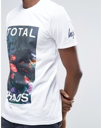 Мужская белая футболка от Hype