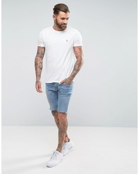 Мужская белая футболка от Ringspun