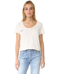 Женская белая футболка от Tavik