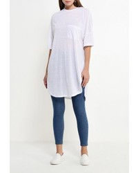 Женская белая футболка от The Fifth