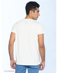 Мужская белая футболка от Tom Farr