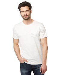 Мужская белая футболка от Tom Tailor