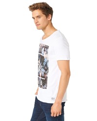 Мужская белая футболка от Tom Tailor