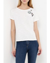 Женская белая футболка от Tom Tailor Denim