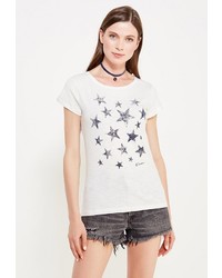 Женская белая футболка от Tom Tailor Denim