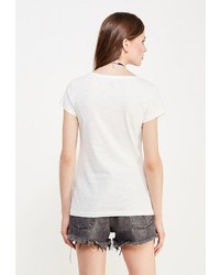 Женская белая футболка от Tom Tailor Denim