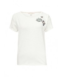 Женская белая футболка от Tom Tailor Denim