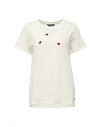 Женская белая футболка от Tommy Hilfiger
