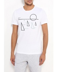 Мужская белая футболка от Top Secret