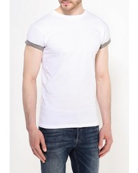 Мужская белая футболка от Topman