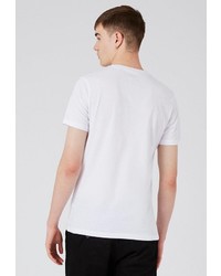 Мужская белая футболка от Topman