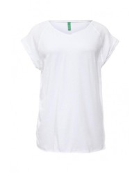 Женская белая футболка от United Colors of Benetton