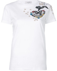 Женская белая футболка от Valentino