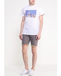 Мужская белая футболка от Vans