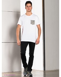 Мужская белая футболка от Wesc