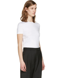 Женская белая футболка от Jil Sander