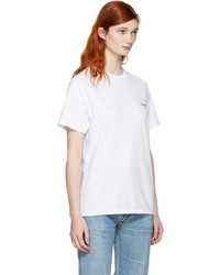 Женская белая футболка от Vetements