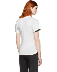 Женская белая футболка от Vetements