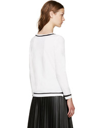 Женская белая футболка от Marc Jacobs