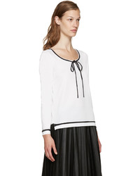 Женская белая футболка от Marc Jacobs