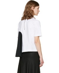 Женская белая футболка от Facetasm