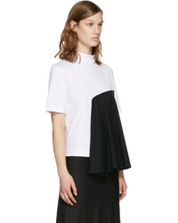 Женская белая футболка от Facetasm