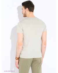 Мужская белая футболка от Wrangler