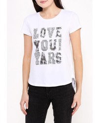 Женская белая футболка от Zeza