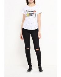 Женская белая футболка от Zeza