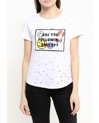 Женская белая футболка от Zeza