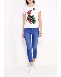 Женская белая футболка от Zeza