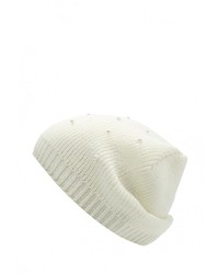 Женская белая шапка от Bestia