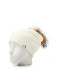 Женская белая шапка от Ferz