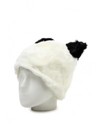 Женская белая шапка от Ignite