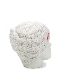 Женская белая шапка от Salomon