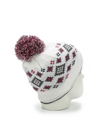 Женская белая шапка от Ziener