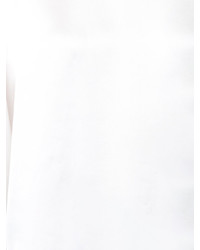 Белая шелковая блузка с длинным рукавом от Giambattista Valli