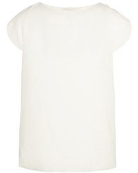 Белая шелковая блузка от Antonio Berardi