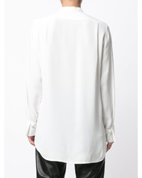 Белая шелковая блузка от Joseph