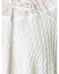 Белая шелковая блузка от Taylor