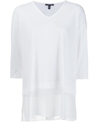 Белая шелковая блузка от Eileen Fisher