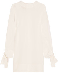 Белая шелковая блузка от Marni