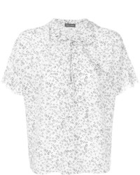 Белая шелковая блузка от MiH Jeans