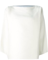 Белая шелковая блузка от Sofie D'hoore