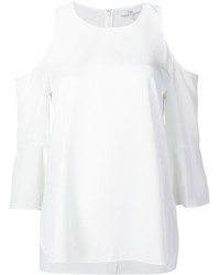 Белая шелковая блузка от Tibi