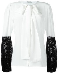 Белая шелковая блузка от Ungaro