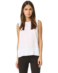 Женская белая шелковая майка от Rag & Bone