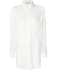 Женская белая шелковая рубашка от Faith Connexion