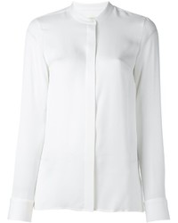 Женская белая шелковая рубашка от MICHAEL Michael Kors